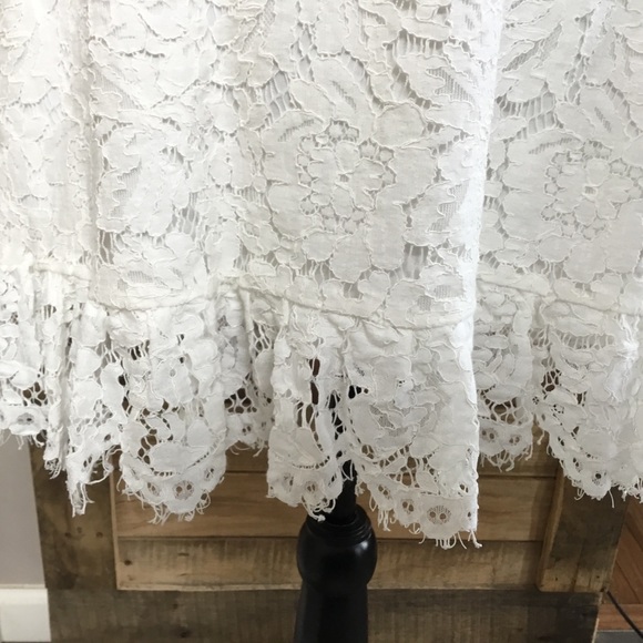 NWT Aqua White Lace Dress - Picture 3 of 7